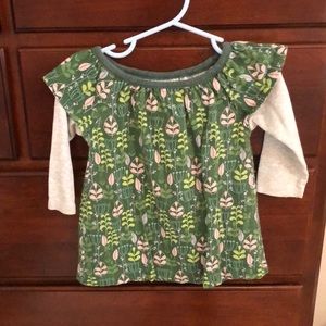 Tea collection top, size 6-12 months
